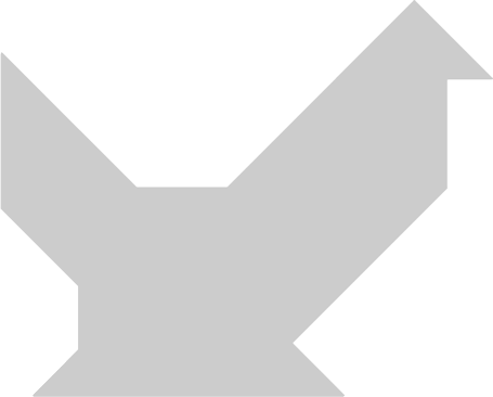 Tangram outline